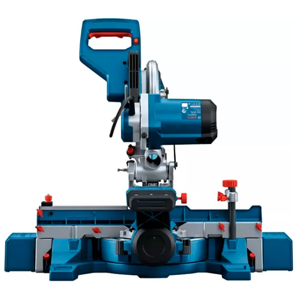 Fierăstrău pentru tăieri înclinate Bosch GCM 254 D 254 mm / Blue photo 9