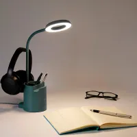 Lampă de masă Ikea Brunbage Turcoaz photo 6