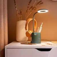 Lampă de masă Ikea Brunbage Turcoaz photo 7