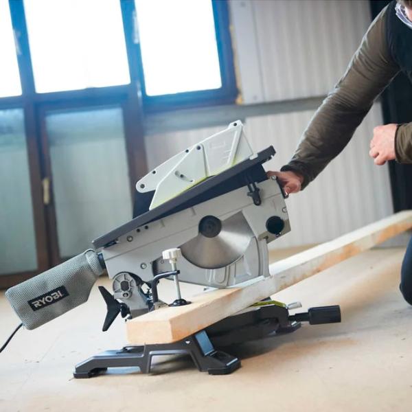 Торцовочная пила Ryobi RTMS1800G 254 мм / Черный photo 6
