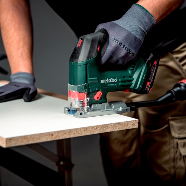 Fierăstrău pentru decupat Metabo STB 18 L 90 22 mm / Dark Green photo 5