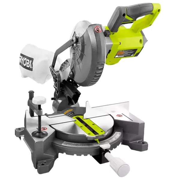 Fierăstrău pentru tăieri înclinate Ryobi EMS190DCL 190 mm / Inox photo 1