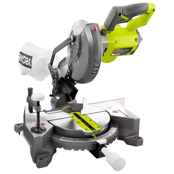 Fierăstrău pentru tăieri înclinate Ryobi EMS190DCL 190 mm / Inox photo 1