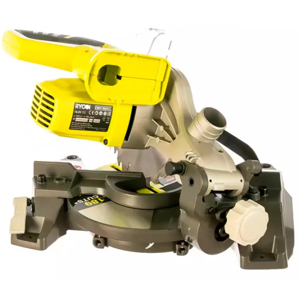 Fierăstrău pentru tăieri înclinate Ryobi EMS190DCL 190 mm / Inox photo 5
