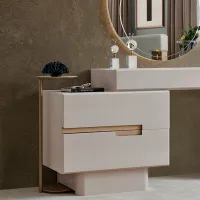 Comodă Pereflex Sueno 87 x 150 x 50 / MDF / Alb photo 3