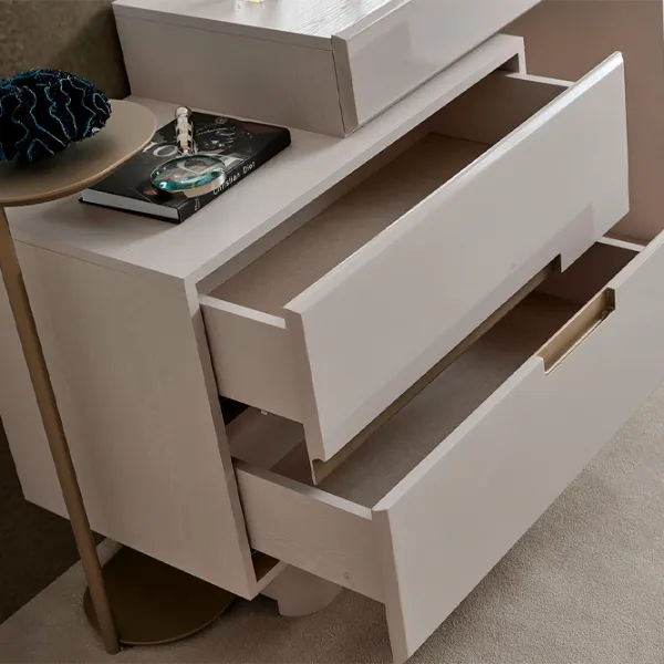 Comodă Pereflex Sueno 87 x 150 x 50 / MDF / Alb photo 5
