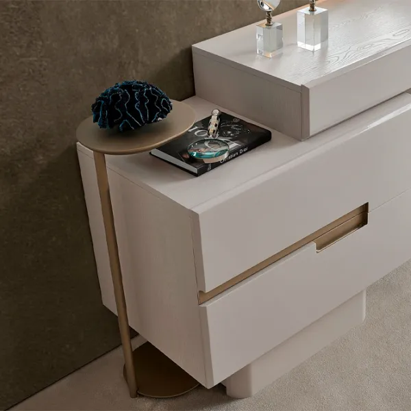 Comodă Pereflex Sueno 87 x 150 x 50 / MDF / Alb photo 7