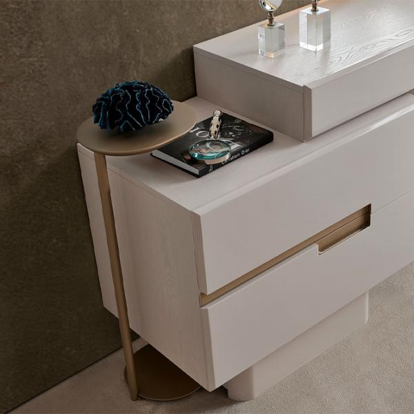 Comodă Pereflex Sueno 87 x 150 x 50 / MDF / Alb photo 7