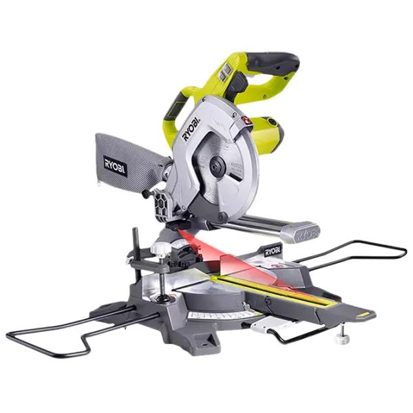 Fierăstrău pentru tăieri înclinate Ryobi EMS216L 216 mm / Inox photo 1