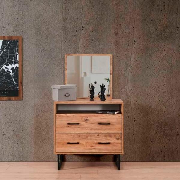 Comodă Dizayno Home Venus 110 x 79 x 45 / PAL / Natural Wood photo 2 Comodă Dizayno Home Venus 110 x 79 x 45 / PAL / Natural Wood photo 2