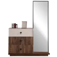 Comodă Evmoda Loren 82 x 125 x 46 / PAL / Maro