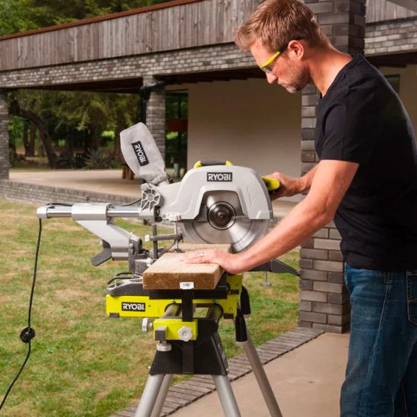 Fierăstrău pentru tăieri înclinate Ryobi EMS305RG 305 mm / Inox photo 6