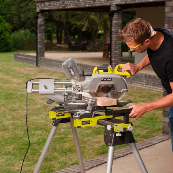 Fierăstrău pentru tăieri înclinate Ryobi EMS305RG 305 mm / Inox photo 9