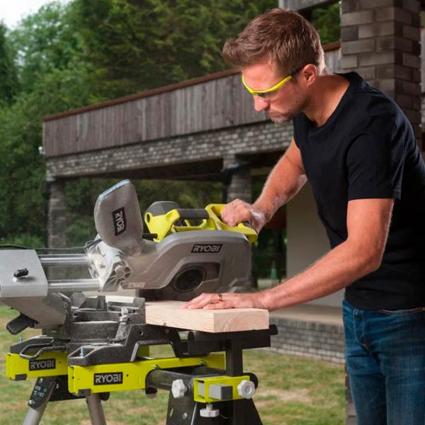 Fierăstrău pentru tăieri înclinate Ryobi EMS305RG 305 mm / Inox photo 10