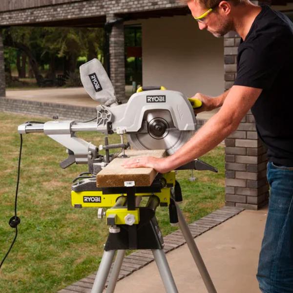 Fierăstrău pentru tăieri înclinate Ryobi EMS305RG 305 mm / Inox photo 11