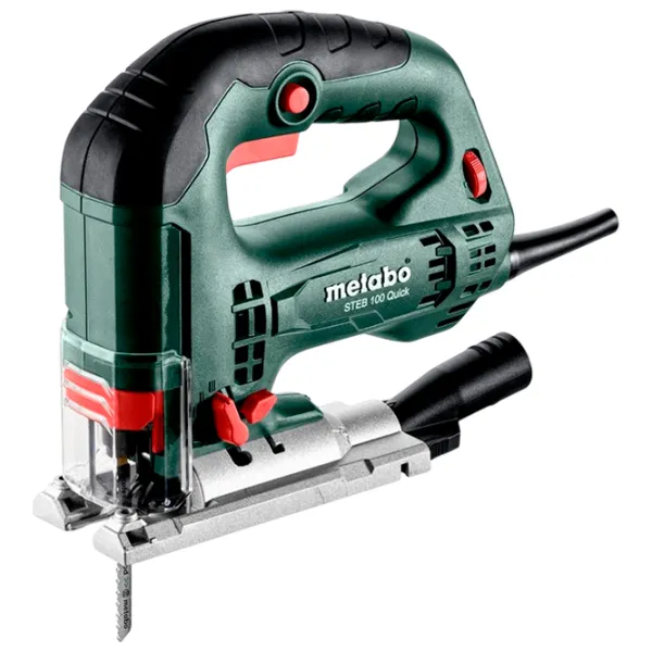 Fierăstrău pentru decupat Metabo STEB 100 Quick 22 mm / Dark Green photo 1