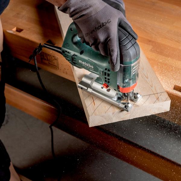 Fierăstrău pentru decupat Metabo STEB 100 Quick 22 mm / Dark Green photo 2