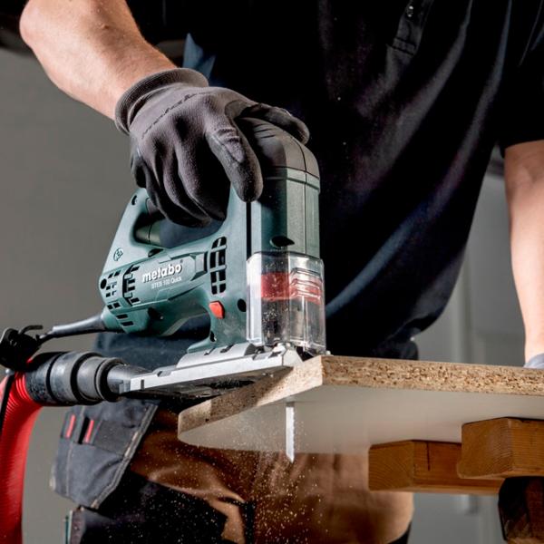 Fierăstrău pentru decupat Metabo STEB 100 Quick 22 mm / Dark Green photo 3