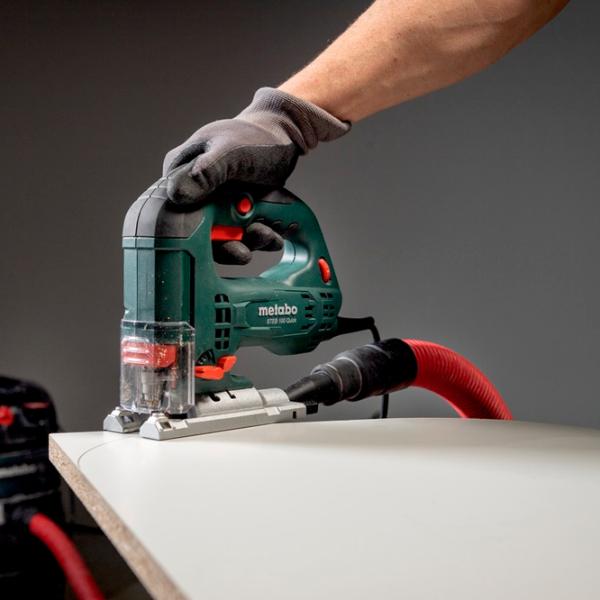Fierăstrău pentru decupat Metabo STEB 100 Quick 22 mm / Dark Green photo 5