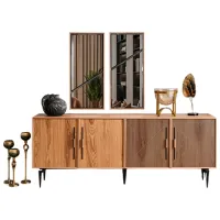 Комод Pereflex Clara 169 x 200 x 48см / МДФ / Коричневый 