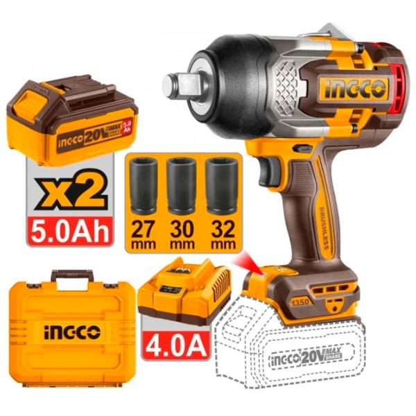 Mașina de înșurubat INGCO CIWLI20135 900 rot/min photo 4 Mașina de înșurubat INGCO CIWLI20135 900 rot/min photo 4