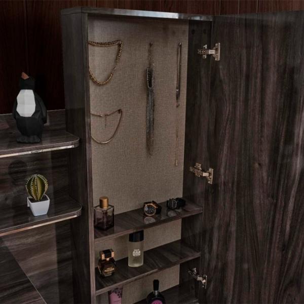 Комод Dizayno Home Hilton 160 x 130 x 45см / МДФ / Серый - Крем photo 3