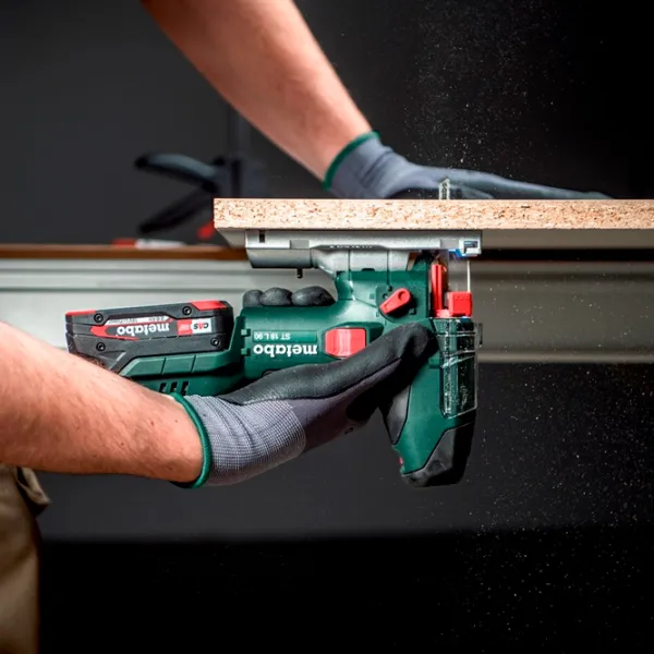 Fierăstrău pentru decupat Metabo ST 18 L 90 22 mm / Dark Green photo 4