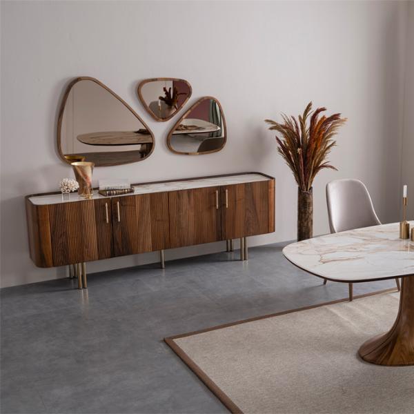 Comodă Seskalar Browni 81 x 232 x 47 / MDF / Maro photo 3