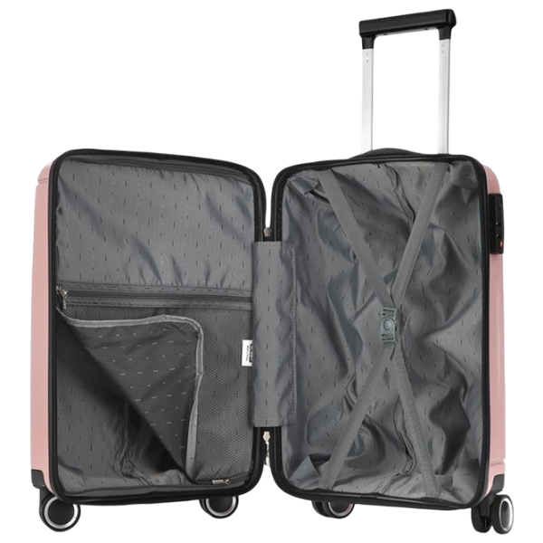 Valiză CCS 5225 45l/ Pink Powder photo 5