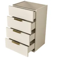 Комод Evmoda Toscana 137 x 95 x 45см / ДСП / Белый