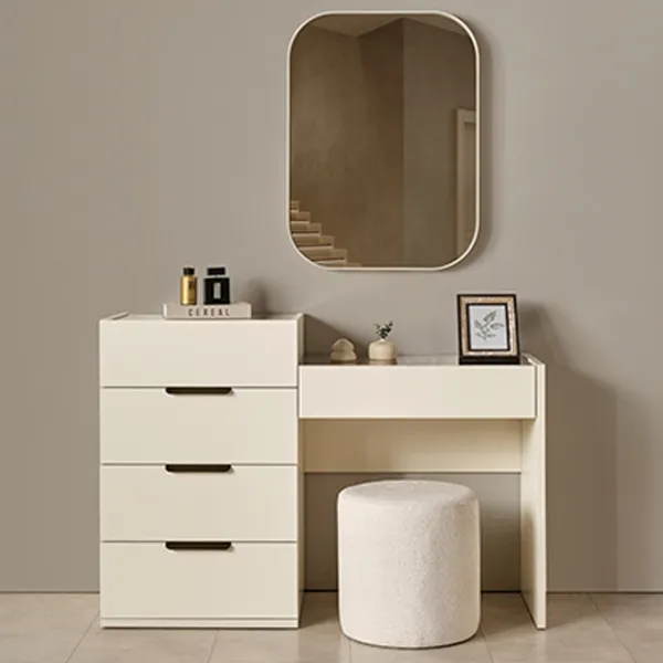 Comodă Evmoda Toscana 137 x 95 x 45 / PAL / Alb photo 2