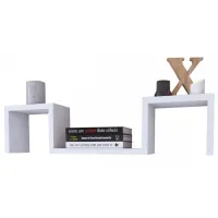 Полка Remaks W Tekli ДСП / Белый