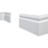 Плинтус Marbet HF-2 Пластик / 2000 мм