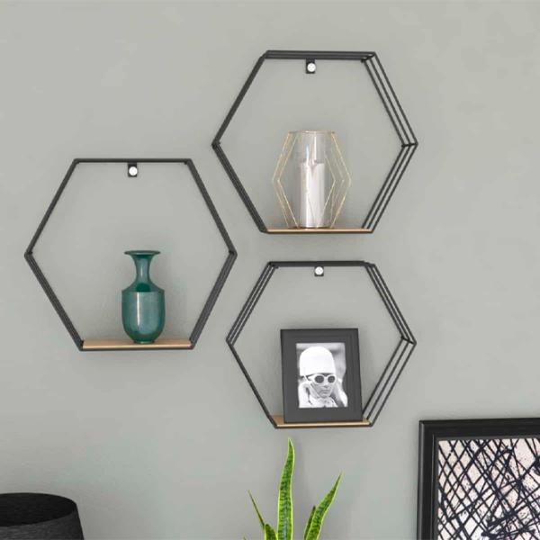 Полки Remaks 3D Altigen Металл / Черный photo 3