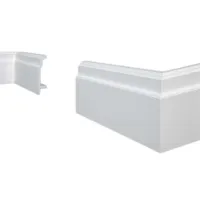 Плинтус Marbet HF-1 Пластик / 2000 мм