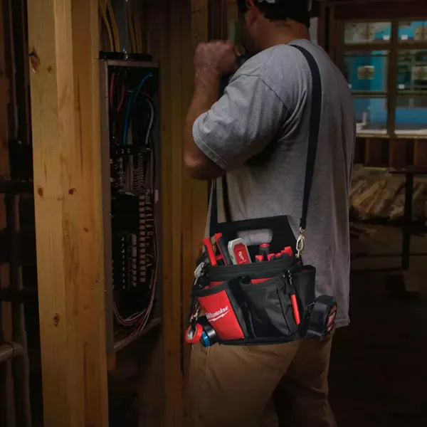 Сумка для инструментов Milwaukee Electricians Pouch 1 лист Нейлон photo 8 Сумка для инструментов Milwaukee Electricians Pouch 1 лист Нейлон photo 8