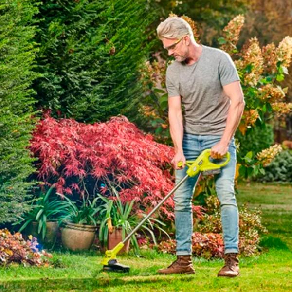 Триммер для травы Ryobi RY18LT23A-120  / Зеленый photo 5 Триммер для травы Ryobi RY18LT23A-120  / Зеленый photo 5