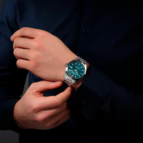 Ceas de mână pentru bărbați Swiss Military Hanowa SMWGH0004104 Cuarț / 41 mm photo 4 Ceas de mână pentru bărbați Swiss Military Hanowa SMWGH0004104 Cuarț / 41 mm photo 4