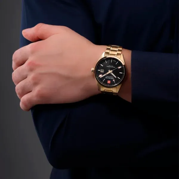 Ceas de mână pentru bărbați Swiss Military Hanowa SMWGH0004110 Cuarț / 41 mm photo 5 Ceas de mână pentru bărbați Swiss Military Hanowa SMWGH0004110 Cuarț / 41 mm photo 5