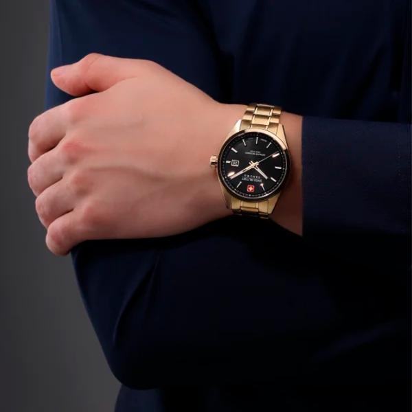 Ceas de mână pentru bărbați Swiss Military Hanowa SMWGH0004110 Cuarț / 41 mm photo 5 Ceas de mână pentru bărbați Swiss Military Hanowa SMWGH0004110 Cuarț / 41 mm photo 5