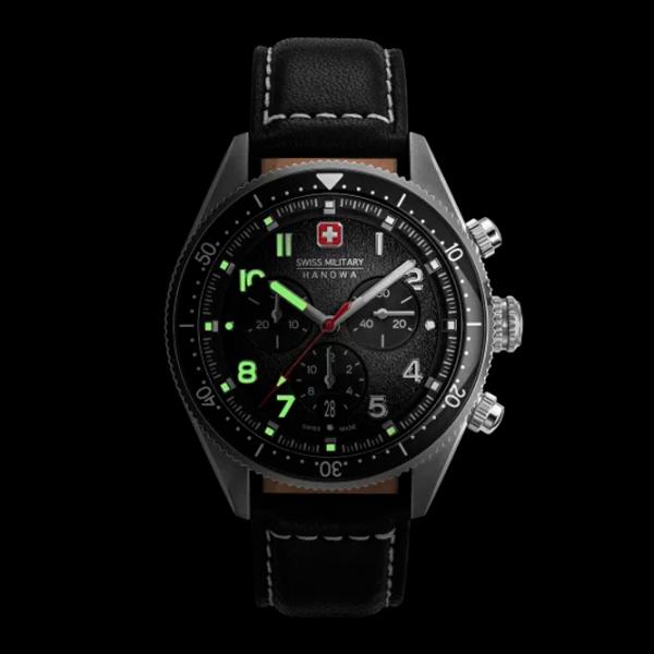 Ceas de mână pentru bărbați Swiss Military Hanowa SMWGC0003801 Cuarț / 41 mm photo 5 Ceas de mână pentru bărbați Swiss Military Hanowa SMWGC0003801 Cuarț / 41 mm photo 5