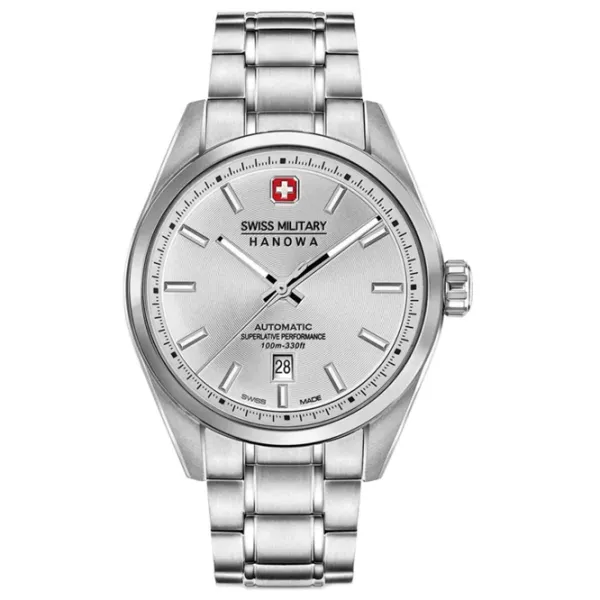 Ceas de mână pentru bărbați Swiss Military Hanowa SMWGL0006203 Mecanic / 41 mm photo 1 Ceas de mână pentru bărbați Swiss Military Hanowa SMWGL0006203 Mecanic / 41 mm photo 1