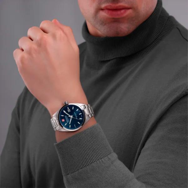 Ceas de mână pentru bărbați Swiss Military Hanowa SMWGH0004103 Cuarț / 41 mm photo 5 Ceas de mână pentru bărbați Swiss Military Hanowa SMWGH0004103 Cuarț / 41 mm photo 5