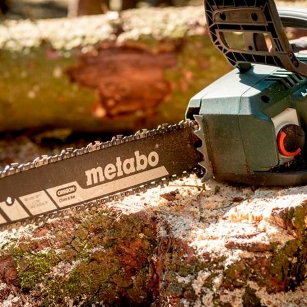 Fierăstrău cu lanţ Metabo MS 36-18 LTX BL 40 cu acumulator/ Green photo 4