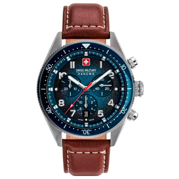 Ceas de mână pentru bărbați Swiss Military Hanowa SMWGC0003802 Cuarț / 43 mm photo 1 Ceas de mână pentru bărbați Swiss Military Hanowa SMWGC0003802 Cuarț / 43 mm photo 1