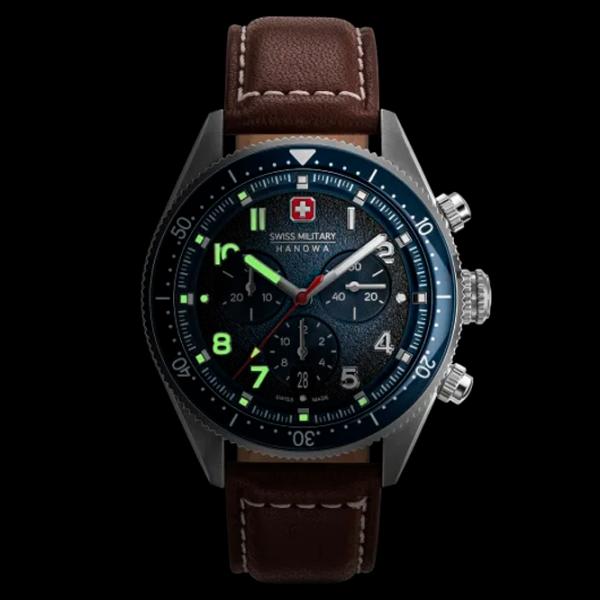 Ceas de mână pentru bărbați Swiss Military Hanowa SMWGC0003802 Cuarț / 43 mm photo 5 Ceas de mână pentru bărbați Swiss Military Hanowa SMWGC0003802 Cuarț / 43 mm photo 5