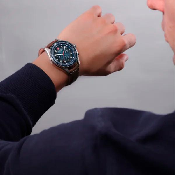 Ceas de mână pentru bărbați Swiss Military Hanowa SMWGC0003802 Cuarț / 43 mm photo 6 Ceas de mână pentru bărbați Swiss Military Hanowa SMWGC0003802 Cuarț / 43 mm photo 6