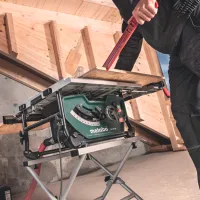 Fierăstrău circular Metabo TS 254 M 254 mm / Dark Green photo 5