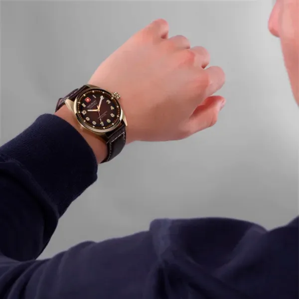 Ceas de mână pentru bărbați Swiss Military Hanowa SMWGA0001551 Cuarț / 42 mm photo 5 Ceas de mână pentru bărbați Swiss Military Hanowa SMWGA0001551 Cuarț / 42 mm photo 5
