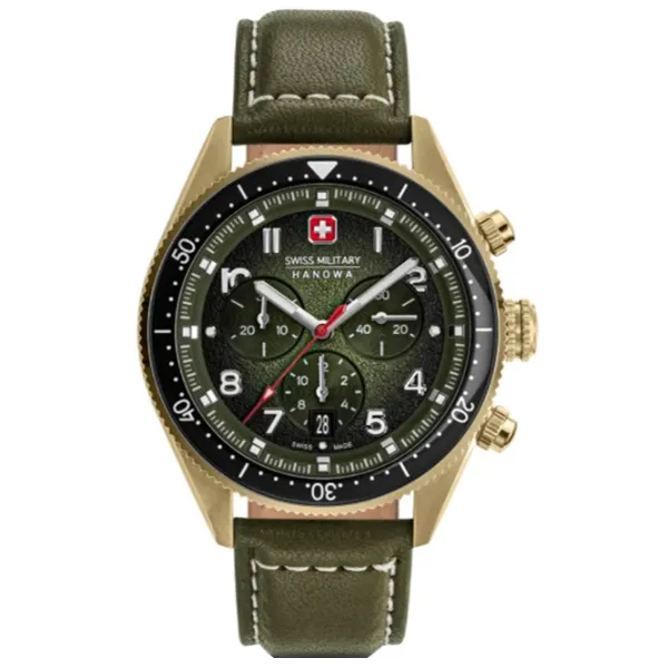 Наручные часы для мужчин Swiss Military Hanowa SMWGC0003850 Кварцевый / 43 мм photo 1 Наручные часы для мужчин Swiss Military Hanowa SMWGC0003850 Кварцевый / 43 мм photo 1